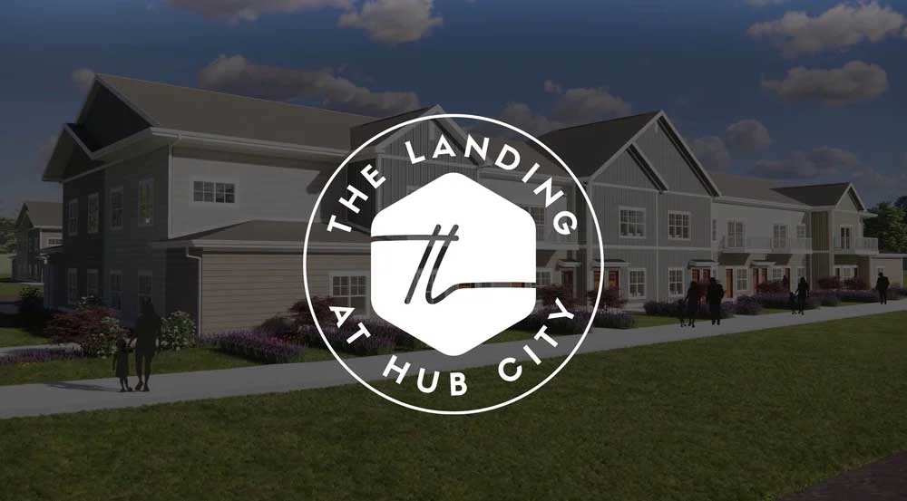 The Landing at Hub City apartments in Plymouth, Wisconsin