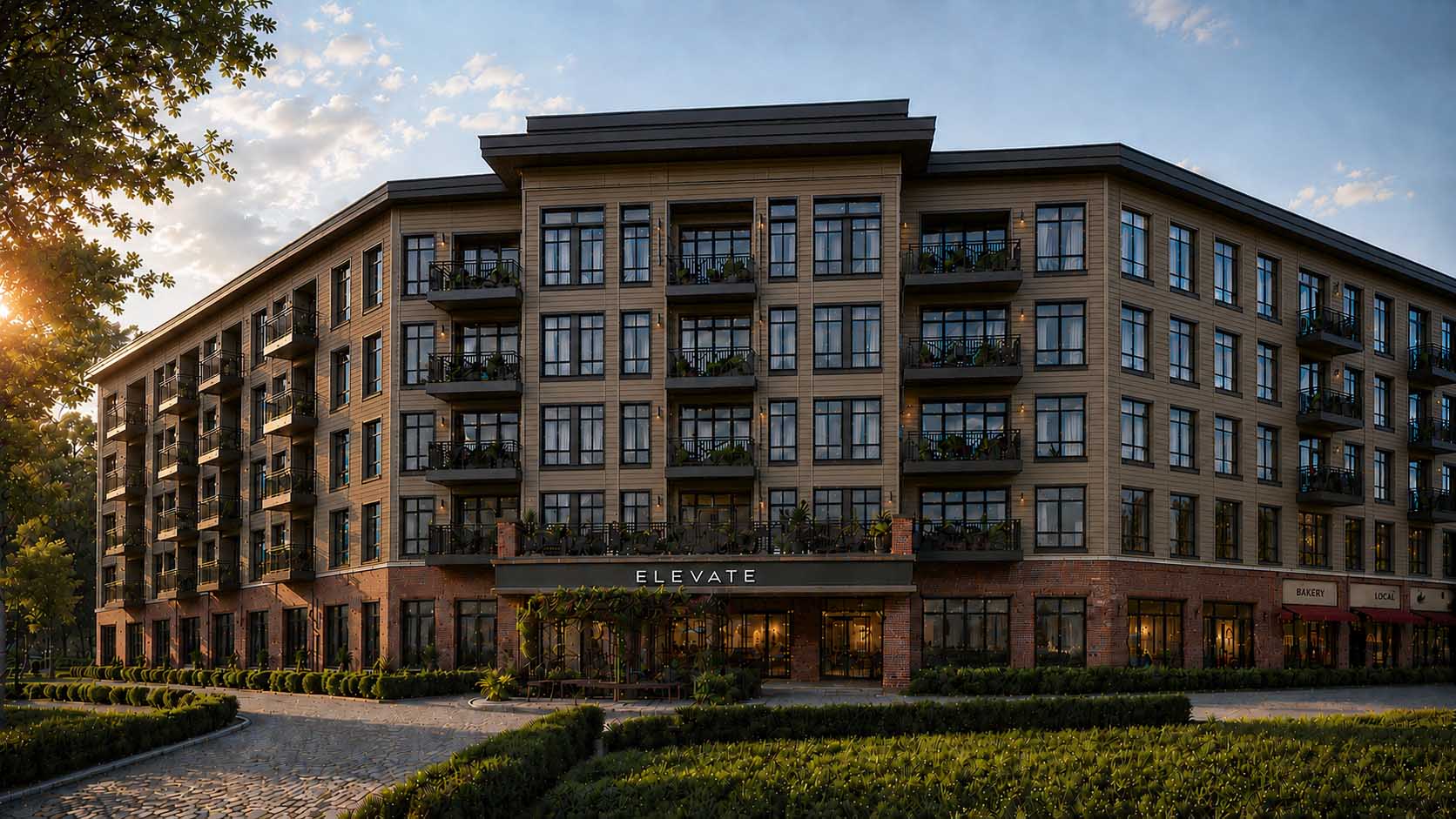 Elevate retail property in Oconomowoc, Wisconsin